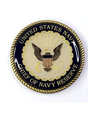 US Navy Chief of Navy Reserve Vice Admiral Dirk J Debbink Challenge Coin‎